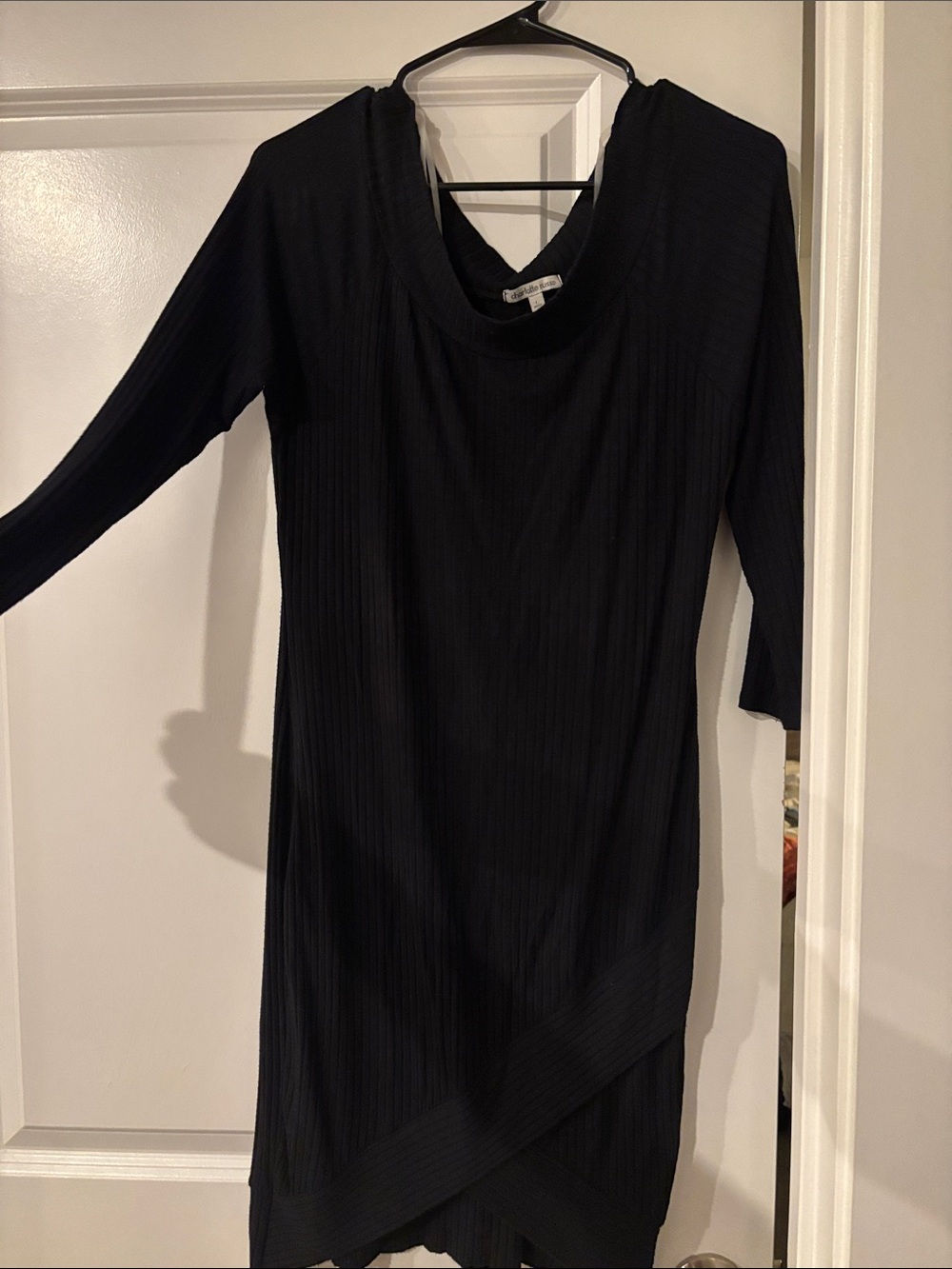 Charlotte Russe XL short crisscross dress. 3/4 sleeve